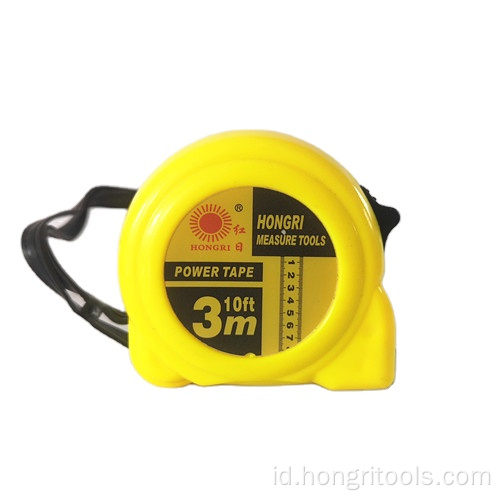 3 Meter Warna Kuning Kasus Pita Pengukur Abs